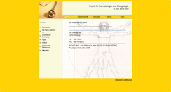 Desktop Screenshot of hautarzt-weilburg.de